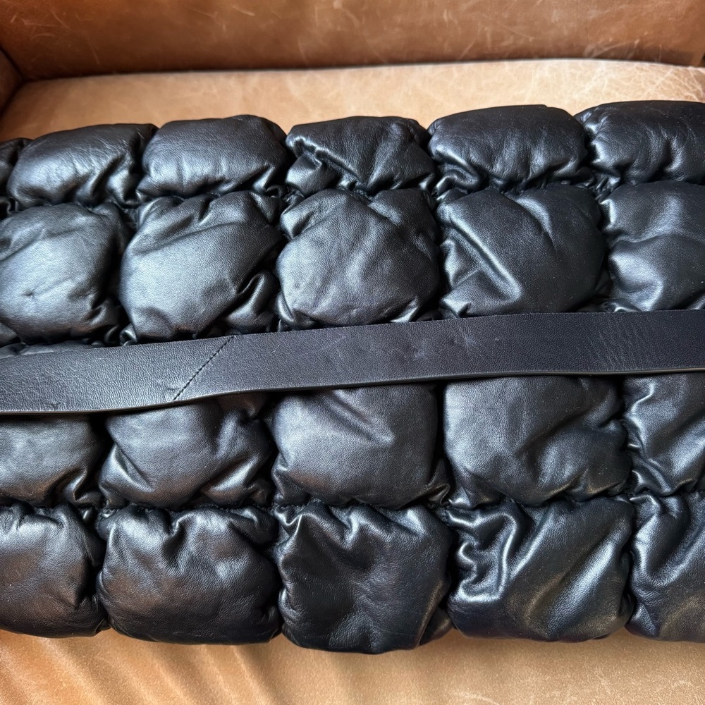 COS Black Quilted Puffer Shoulder Clutch - Picture 13 of 13